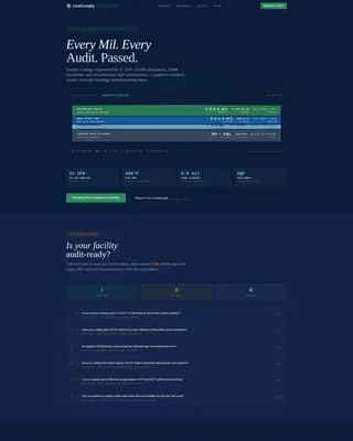 Food & Beverage Manufacturing Directory Website Template