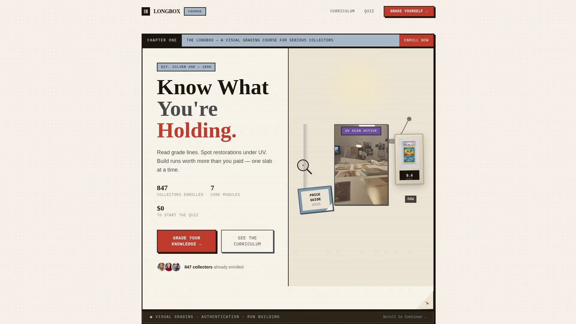 Authoritative Collecting | Free Website Template | Rocket