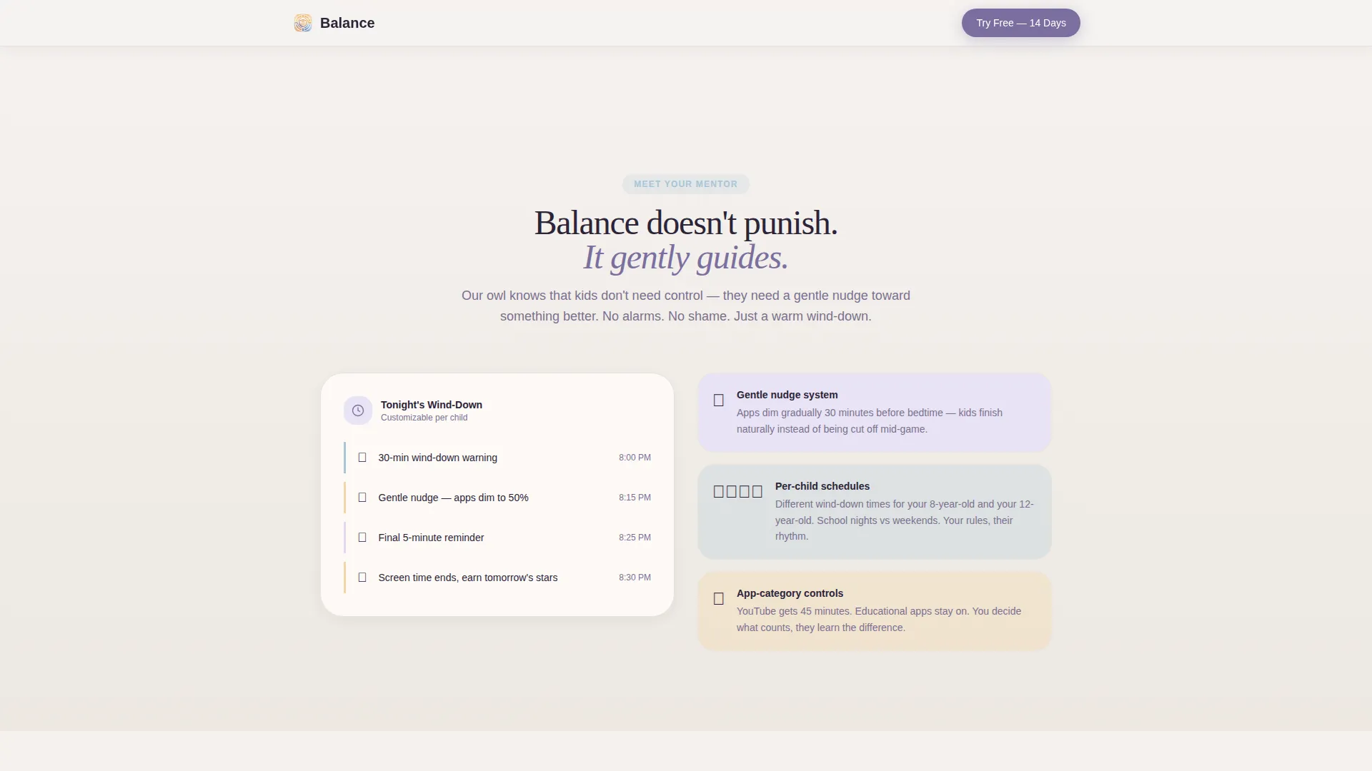 Kids Online Safety & Tech Booking Website Template