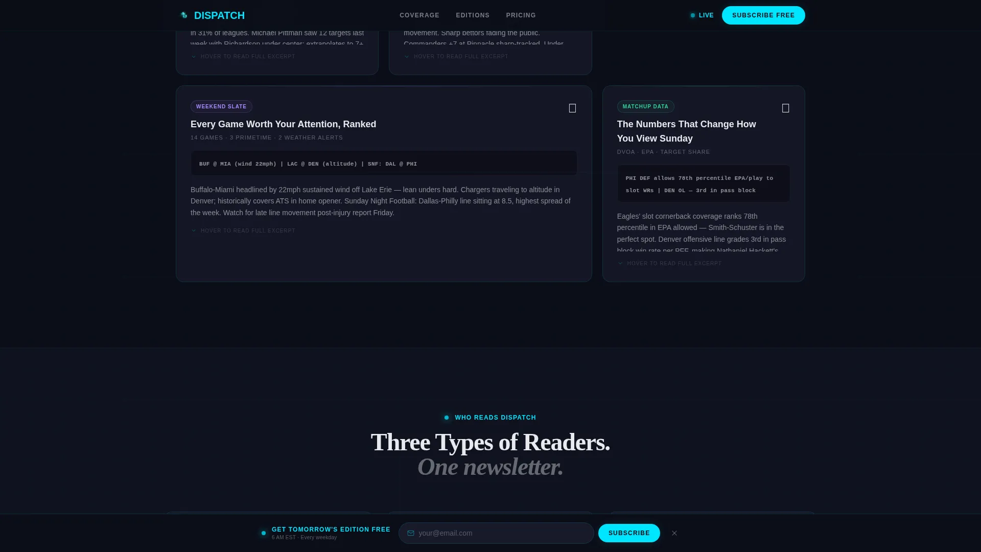 Sports Digital Presence Professional Website Template