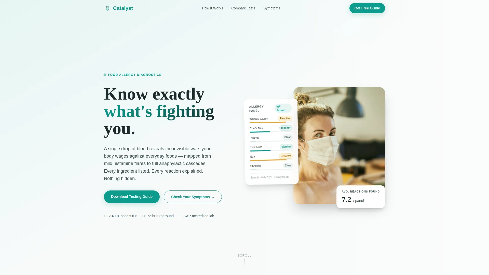 Allergy & Immunology Education Website Template