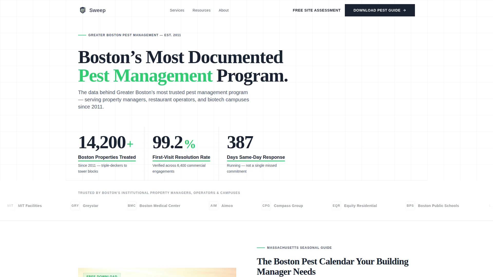 Precision Pestcontrol | Free Website Template | Rocket