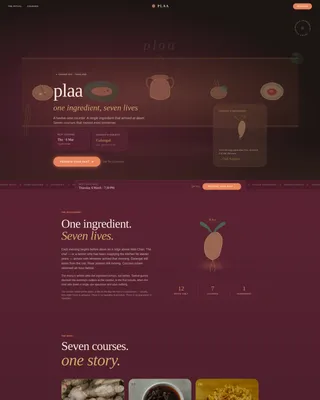 Thai Dining Professional Website Template
