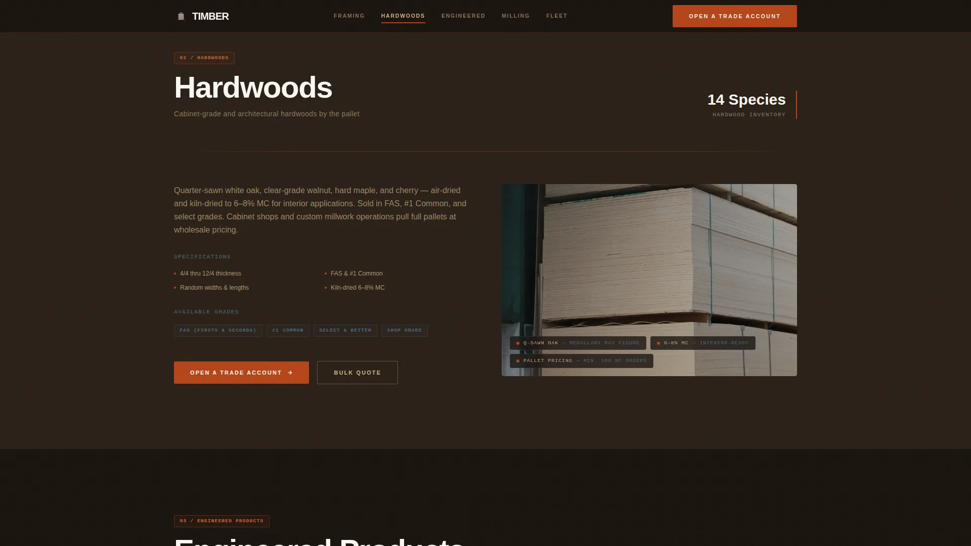 Construction Materials & Supply Professional Website Template