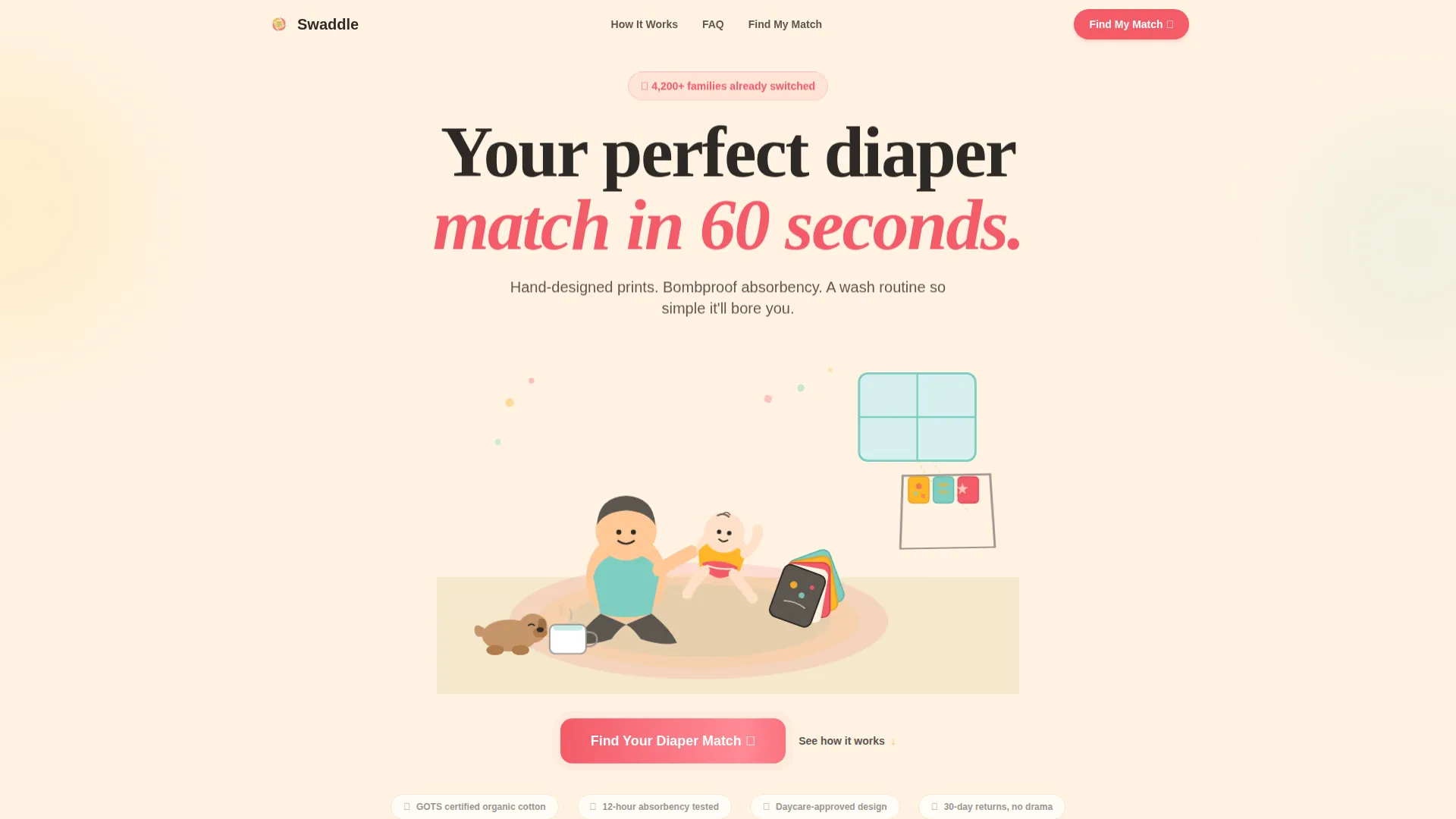Baby & Nursery Product Professional Website Template