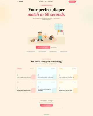 Baby & Nursery Product Professional Website Template