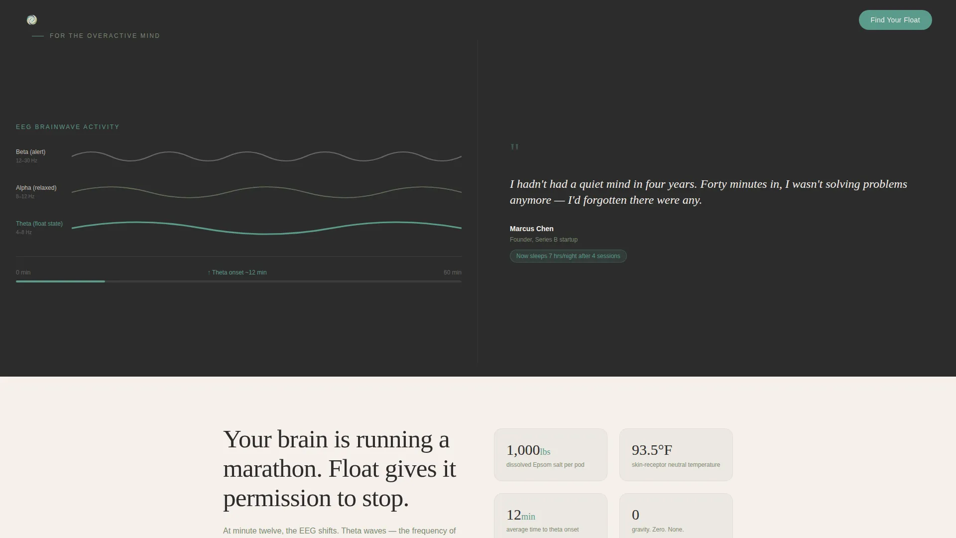Wellness Modalities Booking Website Template