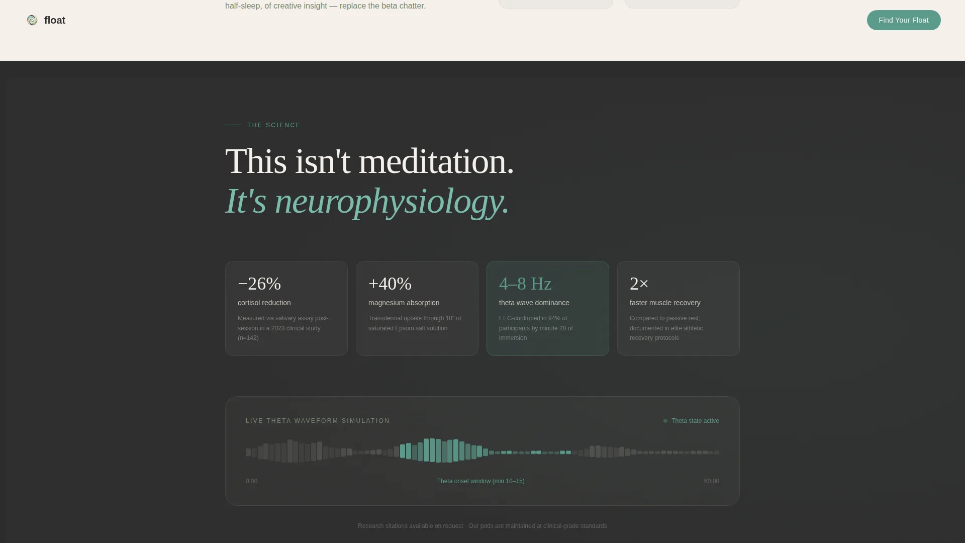 Wellness Modalities Booking Website Template