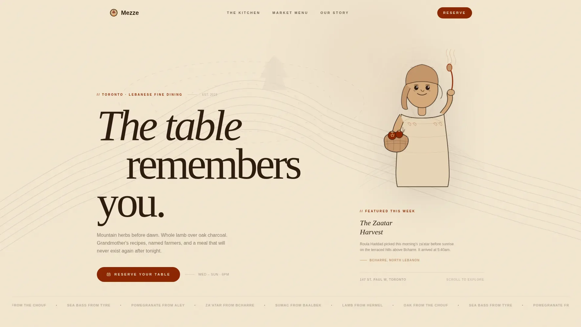 Middle Eastern Cuisine & Dining Advanced Blog Website Template