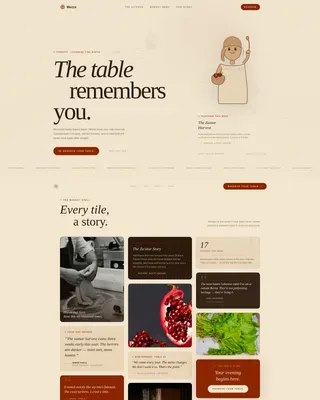 Middle Eastern Cuisine & Dining Advanced Blog Website Template