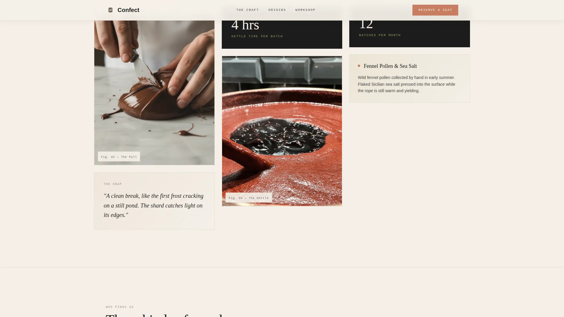 Chocolate & Confectionery Professional Website Template