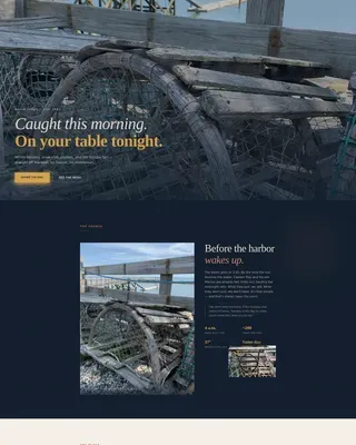 Expert Meat & Seafood Professional Website Template