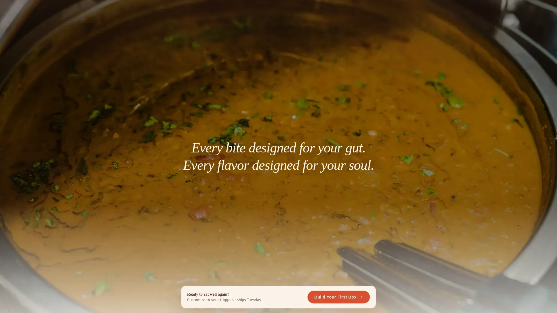 Advanced Low-FODMAP Food & Dining Professional Website Template