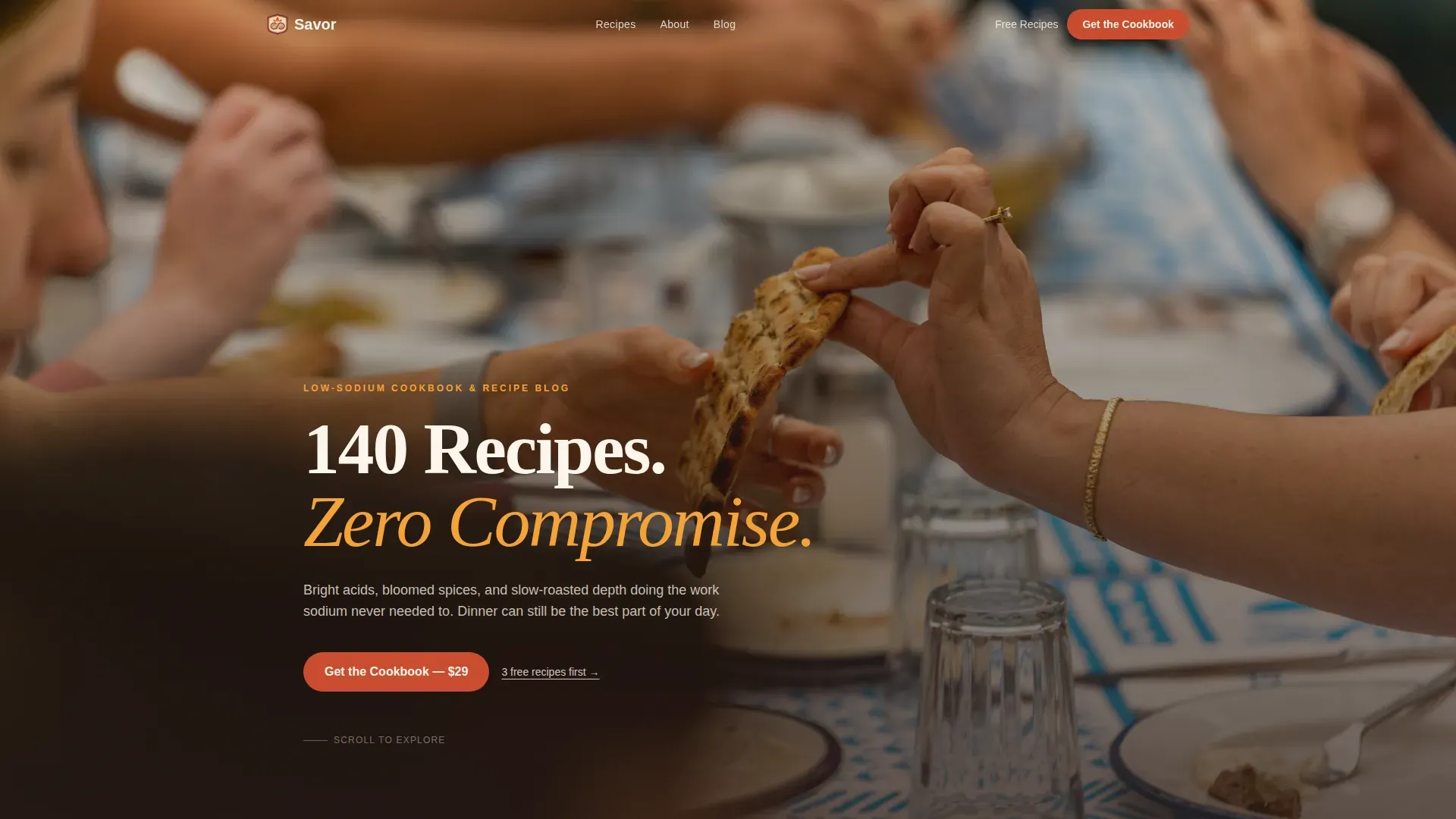 Elite Sodium Guide Landing Page Template
