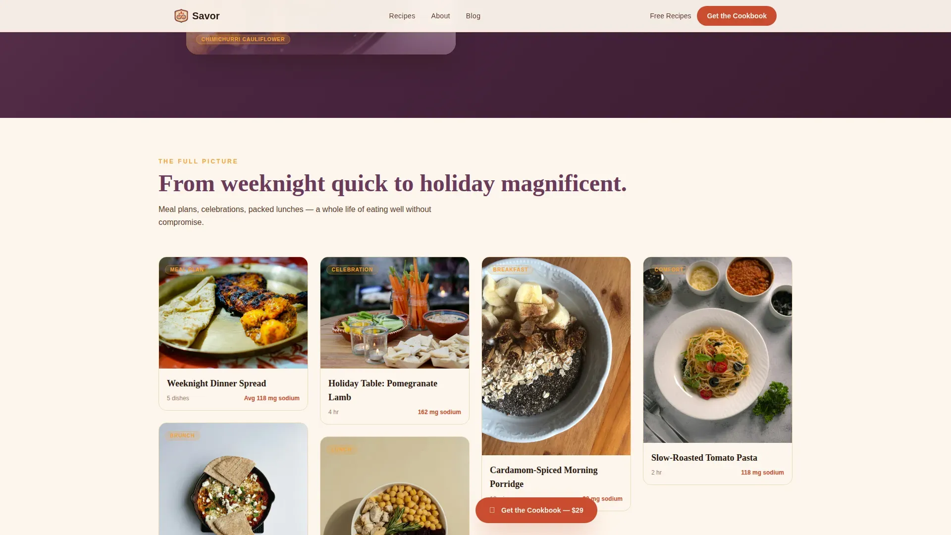 Elite Sodium Guide Landing Page Template