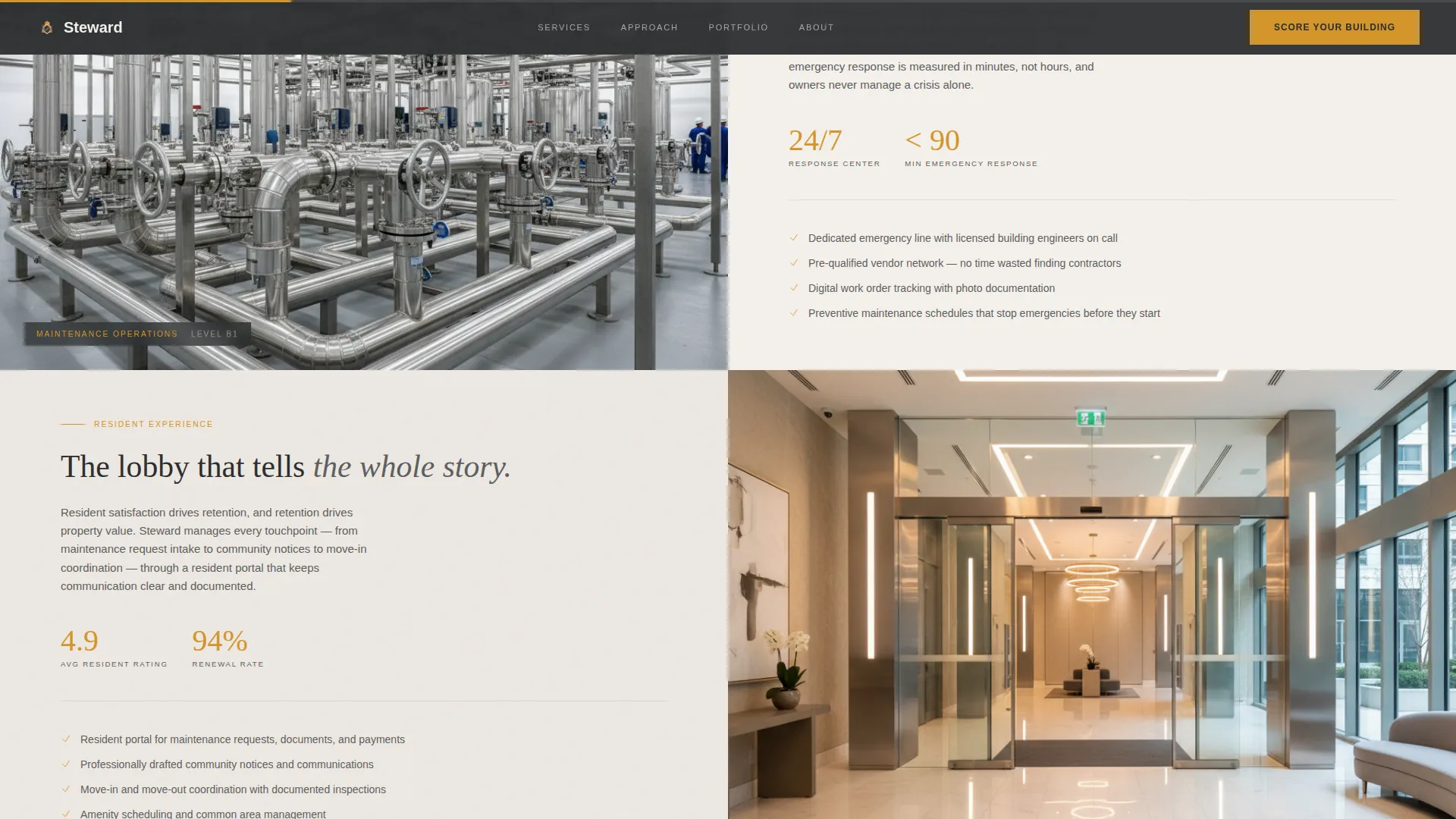 Condo & Apartment Real Estate Professional Website Template