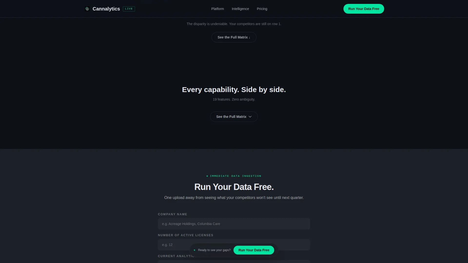 AI for Cannabis Professional Website Template