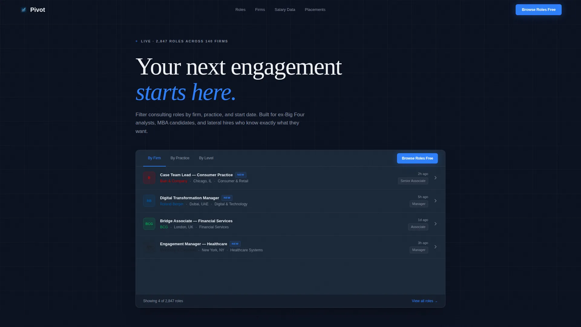 Consulting Digital Presence Reviews Website Template