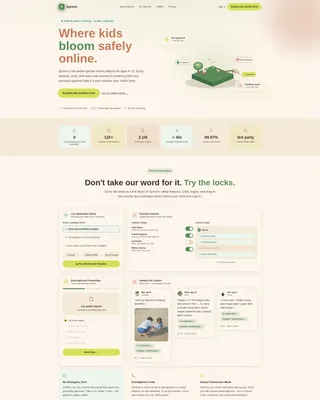 Kids Online Safety & Tech Professional Website Template