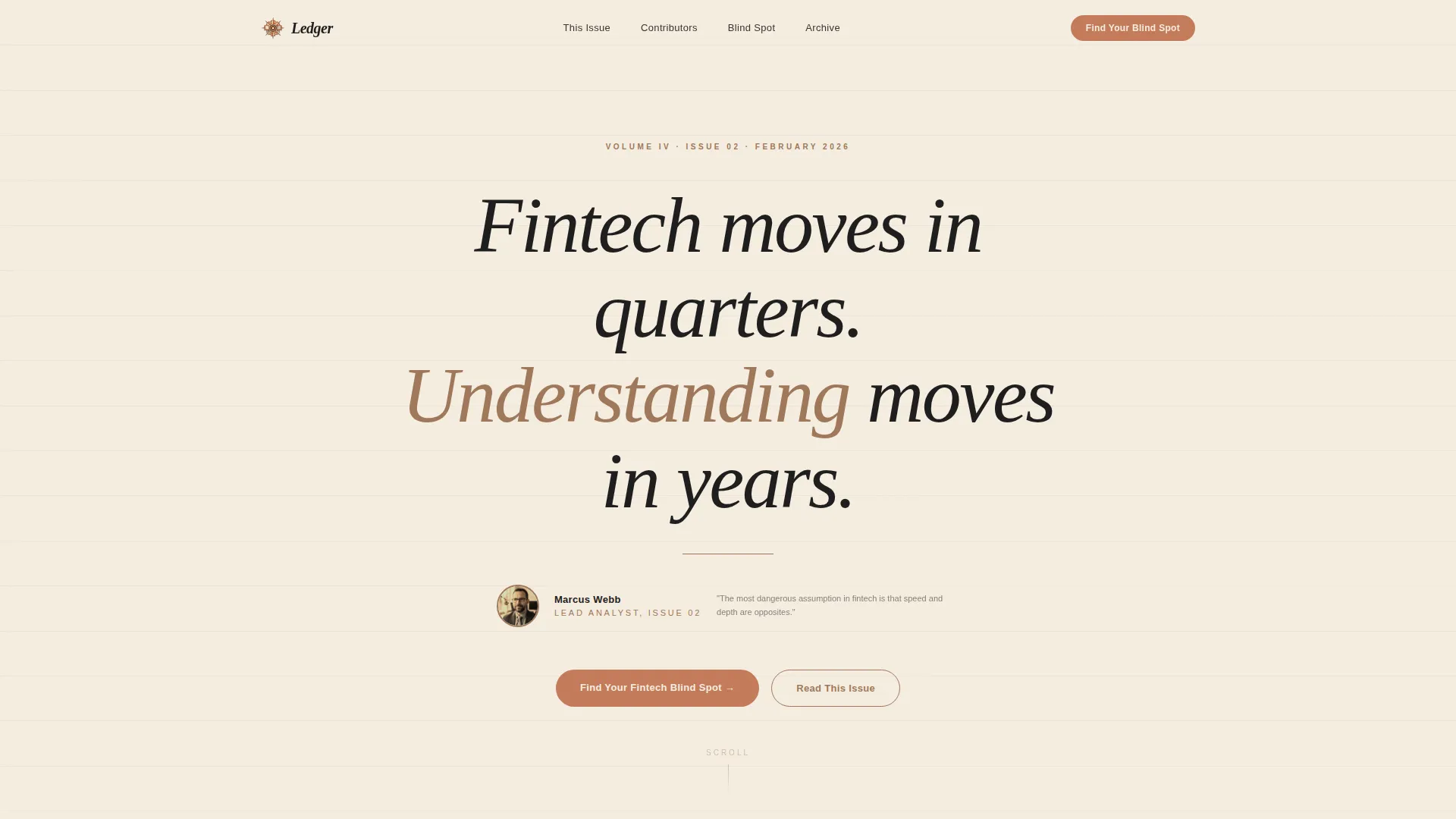Fintech Newsletter Privacy Policy Website Template