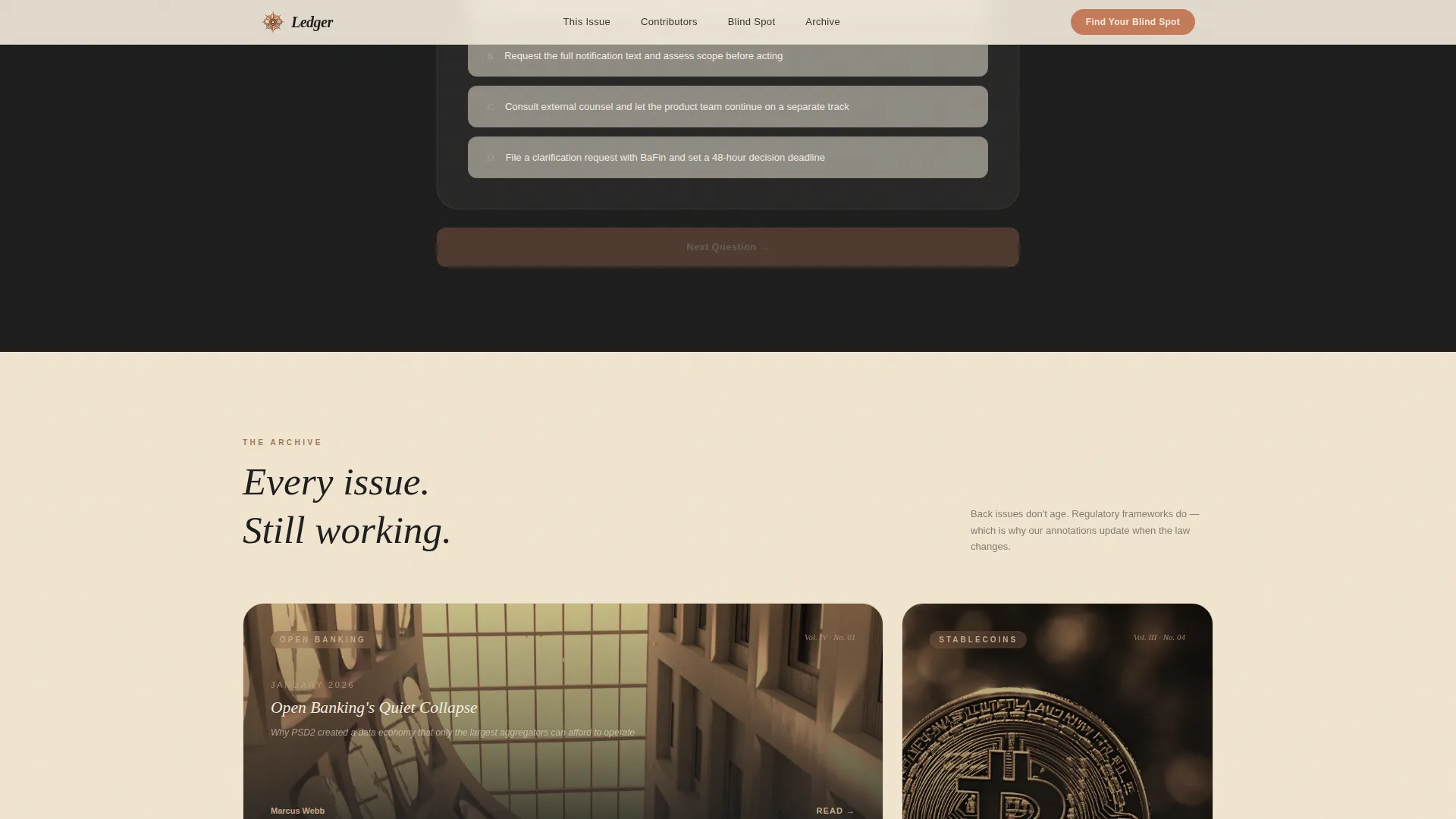 Fintech Newsletter Privacy Policy Website Template