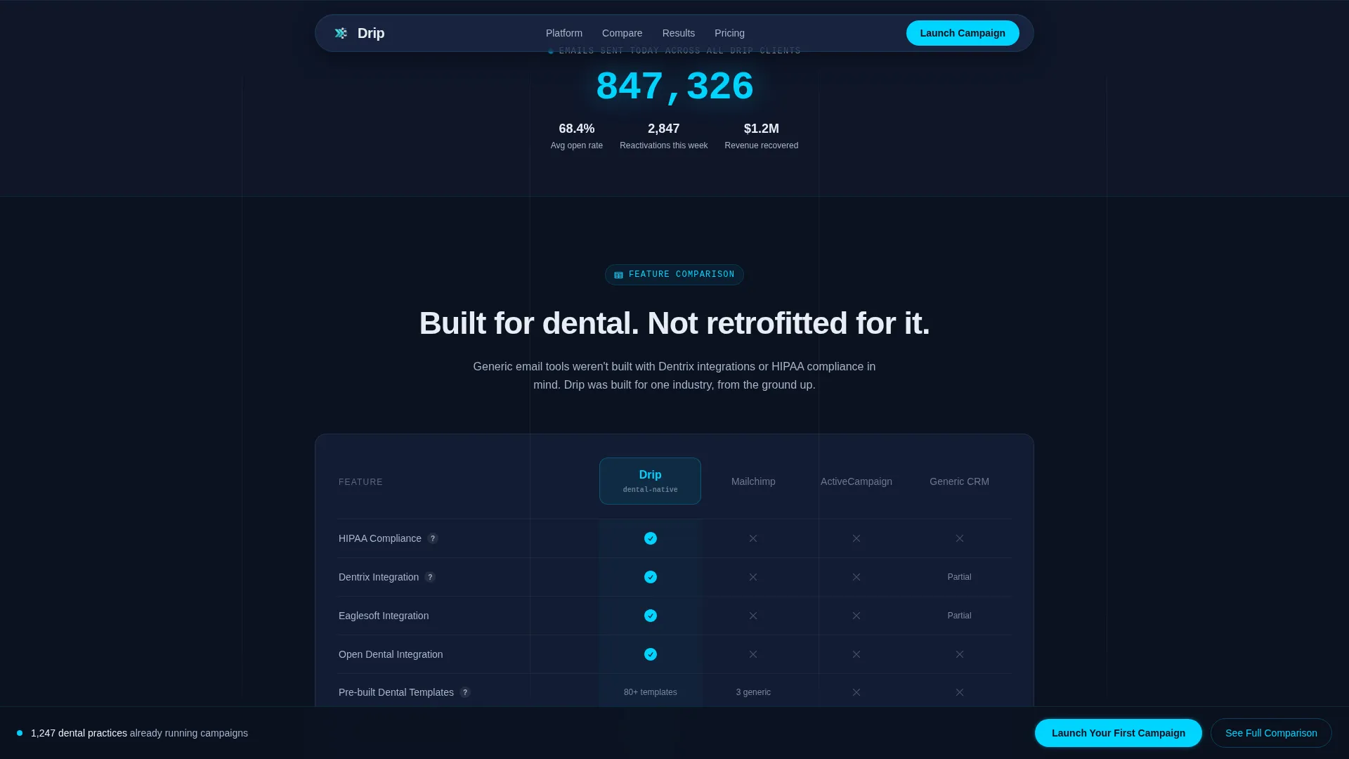 Dental Software Booking Website Template