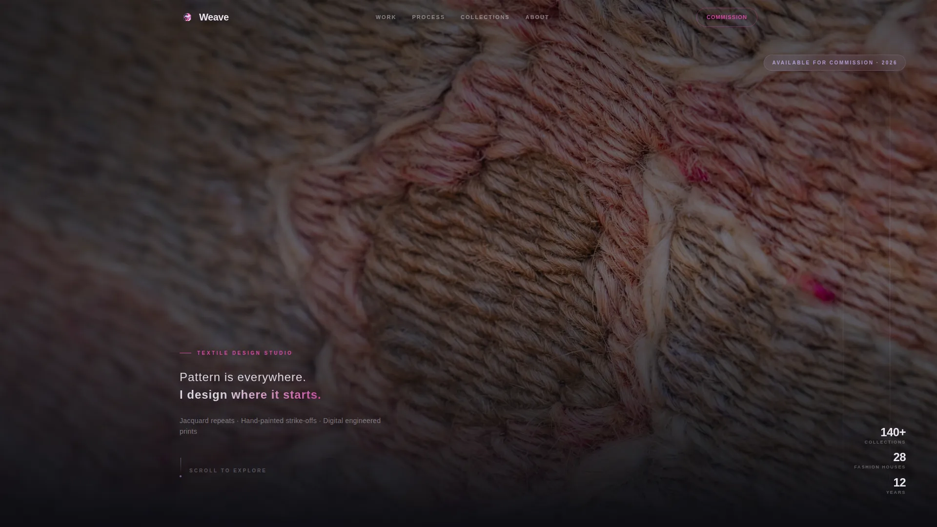 3D & Product Design Portfolio Portfolio Website Template