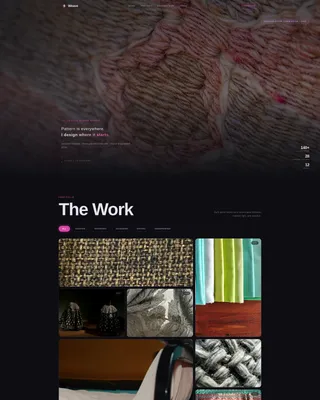 3D & Product Design Portfolio Portfolio Website Template