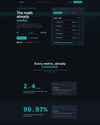 Real Estate Software & SaaS Cost Calculator Website Template