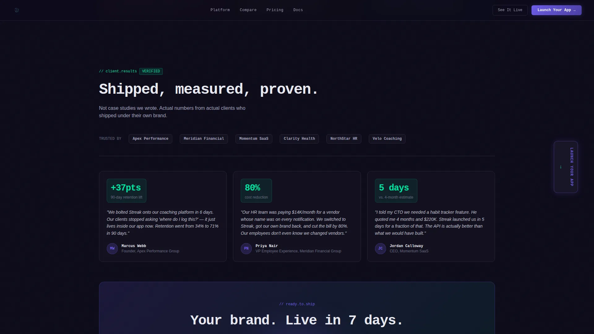 Consumer App & Platform Reviews Website Template
