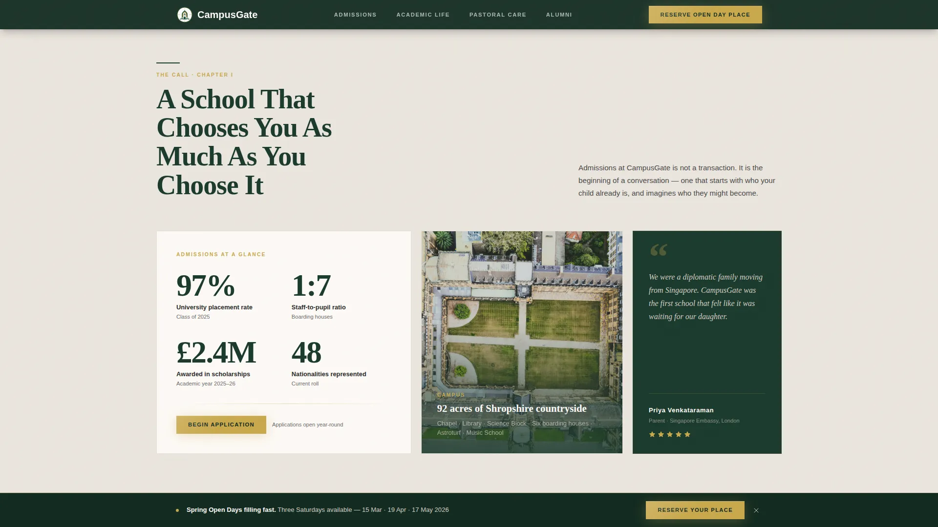 School (K-12) Professional Website Template