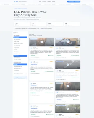 Certified Physical Therapy Landing Page Template