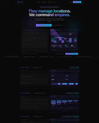 Strategic Multi-Unit Franchise Landing Page Template