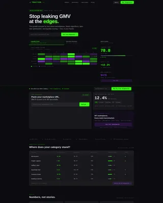 Marketplace Startup Professional Website Template