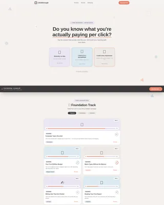 Online Skill Courses Professional Website Template