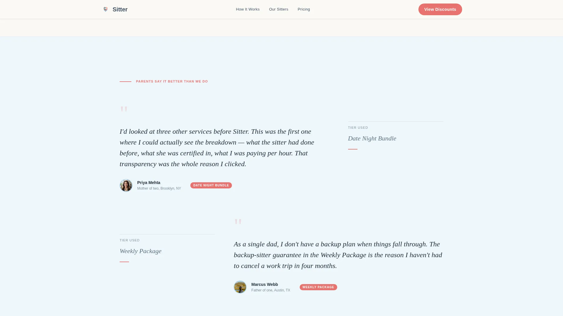 Professional Childwatch Landing Page Template