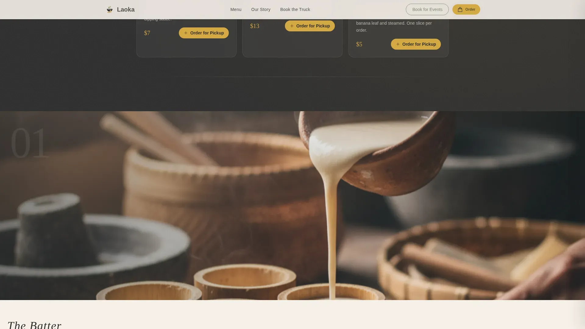 Vibrant Malagasy Kitchen Landing Page Template