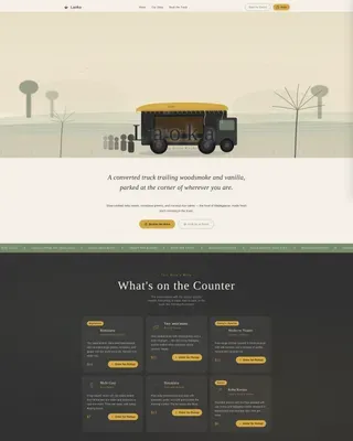 Vibrant Malagasy Kitchen Landing Page Template