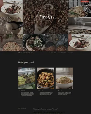 Chinese Cuisine & Dining Reviews Website Template