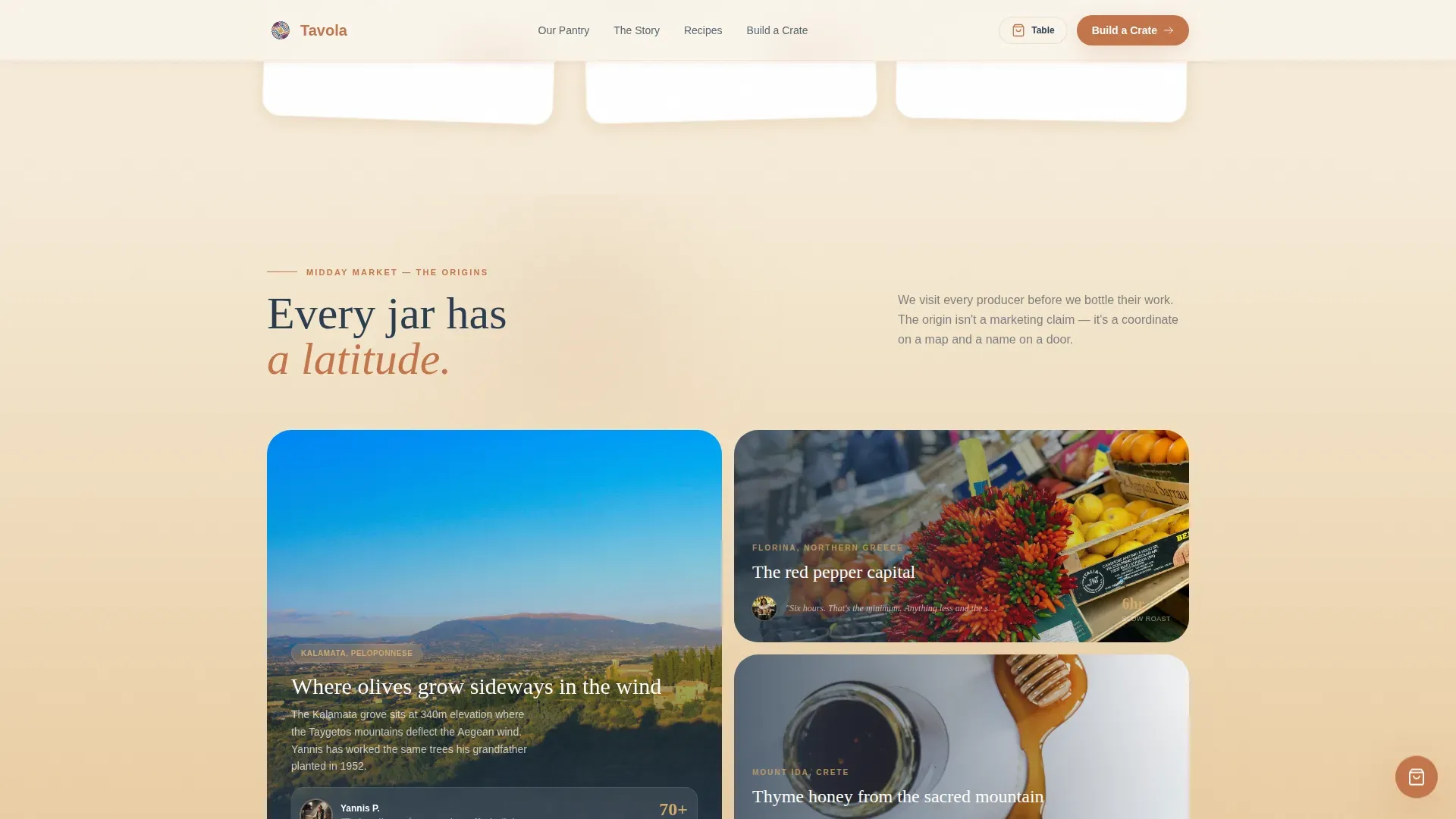 Mediterranean Diet Food & Dining Professional Website Template