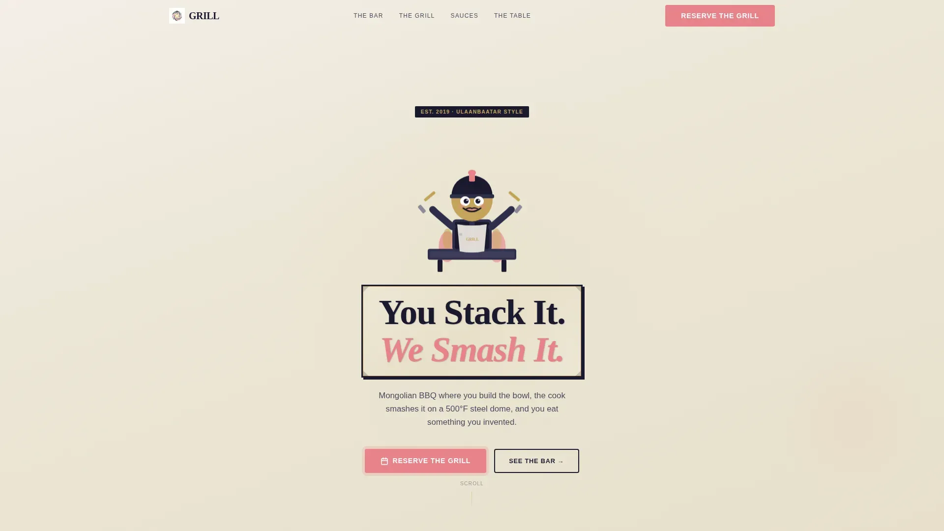 Expert Regional & Specialty Restaurant Appointment Booking Website Template