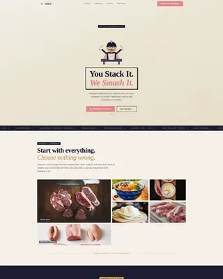 Expert Regional & Specialty Restaurant Appointment Booking Website Template