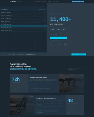 Precision Liveanimal | Free Website Template | Rocket