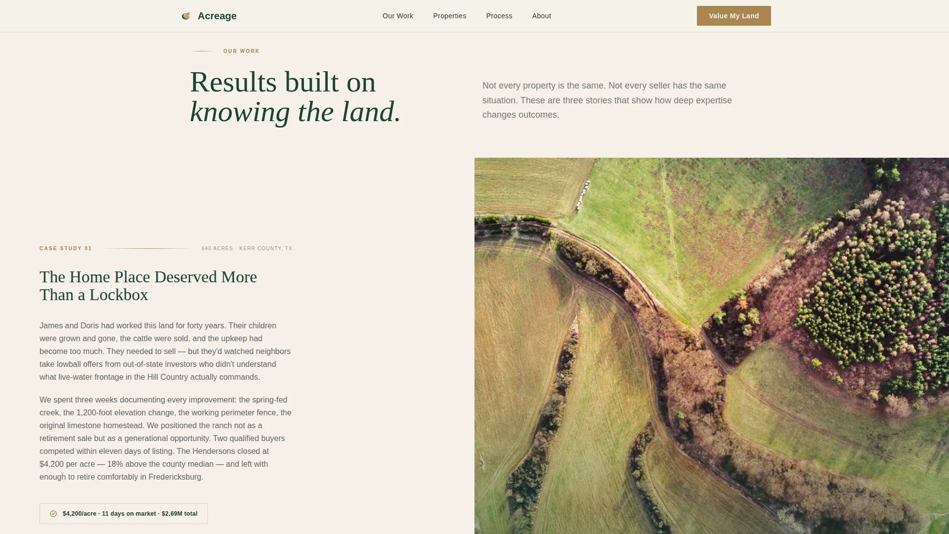 Results-Driven Agritech Landing Page Template