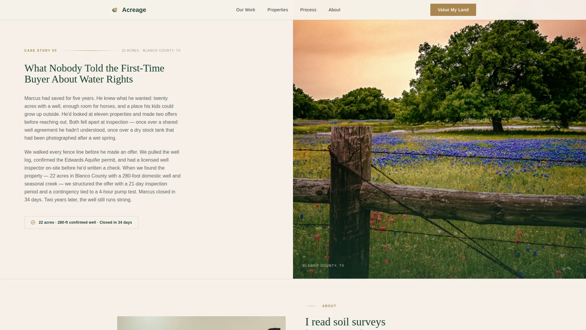 Results-Driven Agritech Landing Page Template