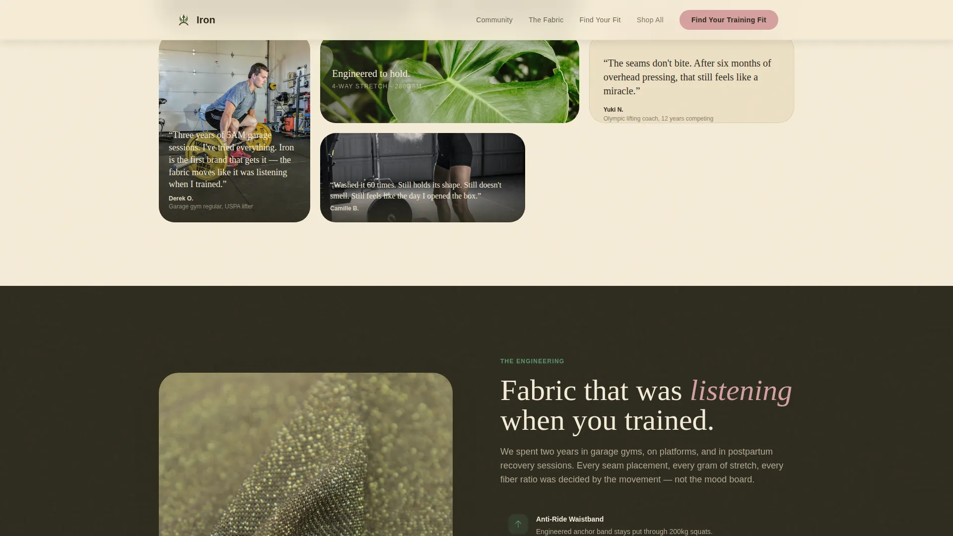 Weightlifting Fitness Reviews Website Template