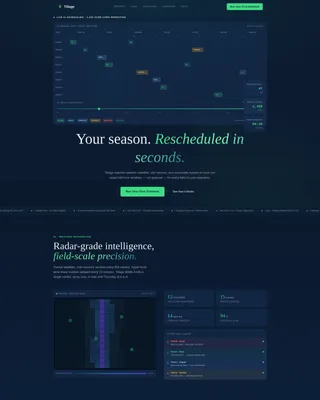 Authoritative Sustainable Agriculture Landing Page Template