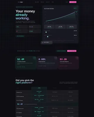 Authoritative Accounting Services Landing Page Template