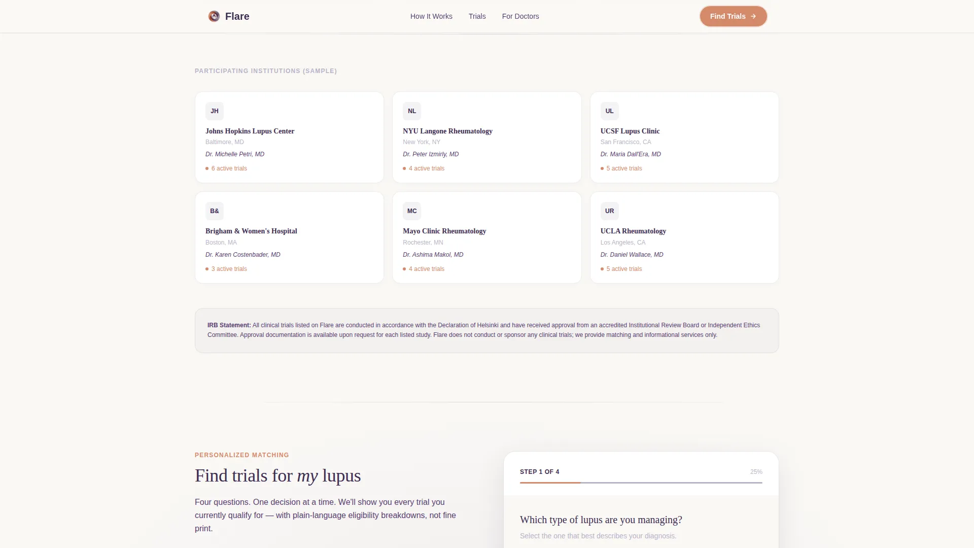 Lupus Care Professional Website Template