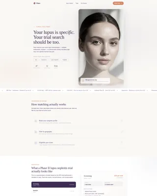 Lupus Care Professional Website Template